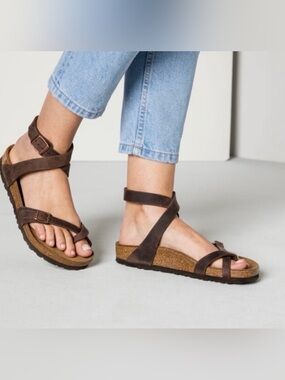 Birkenstock Yara Oil Leather Sandal